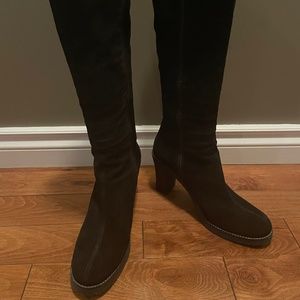 La Canadienne Tall Suede Boots